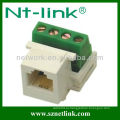 Винтовой тип Cat3 RJ11 Keystone Jack